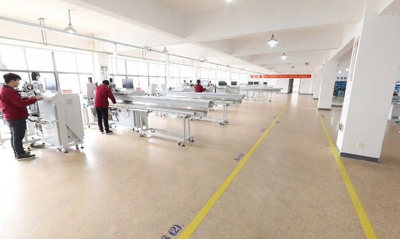 Zhejiang Junquan Automation Co., Ltd. 製造者の生産ライン